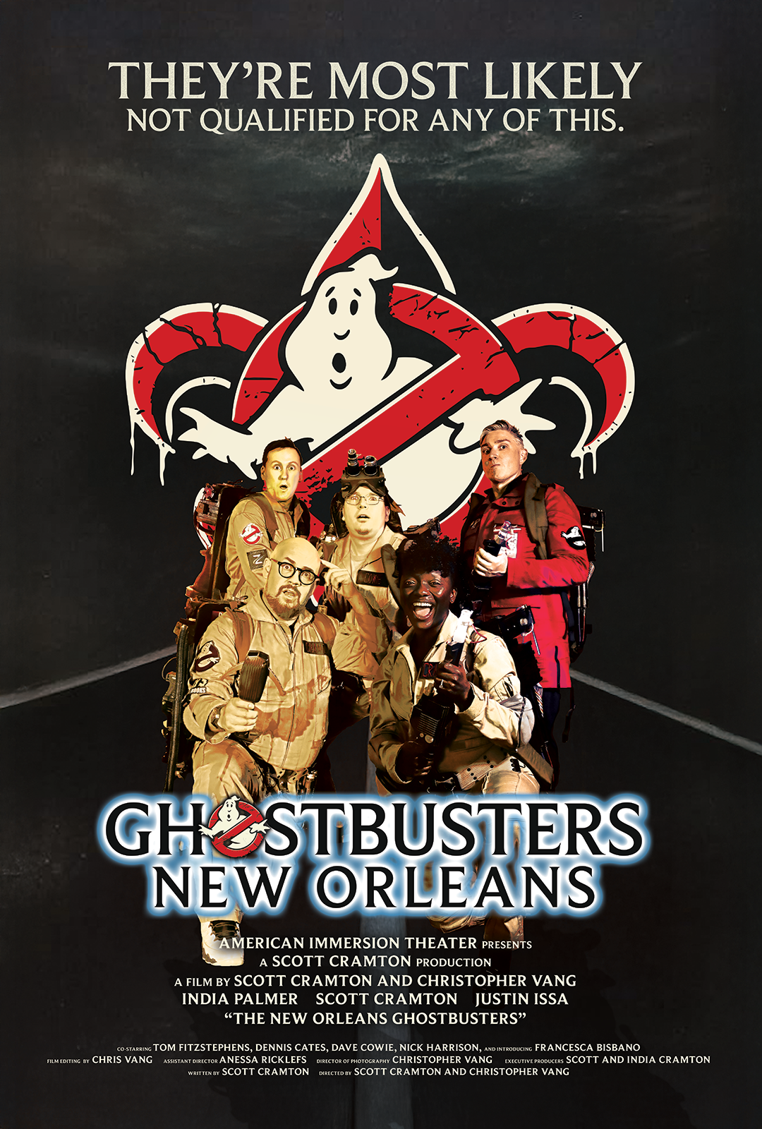 Ghostbusters New Orleans Poster